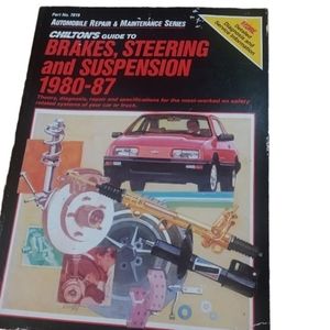 Chilton Brakes Steering Suspension Manual Cars 7819 Book Repair Maintena…